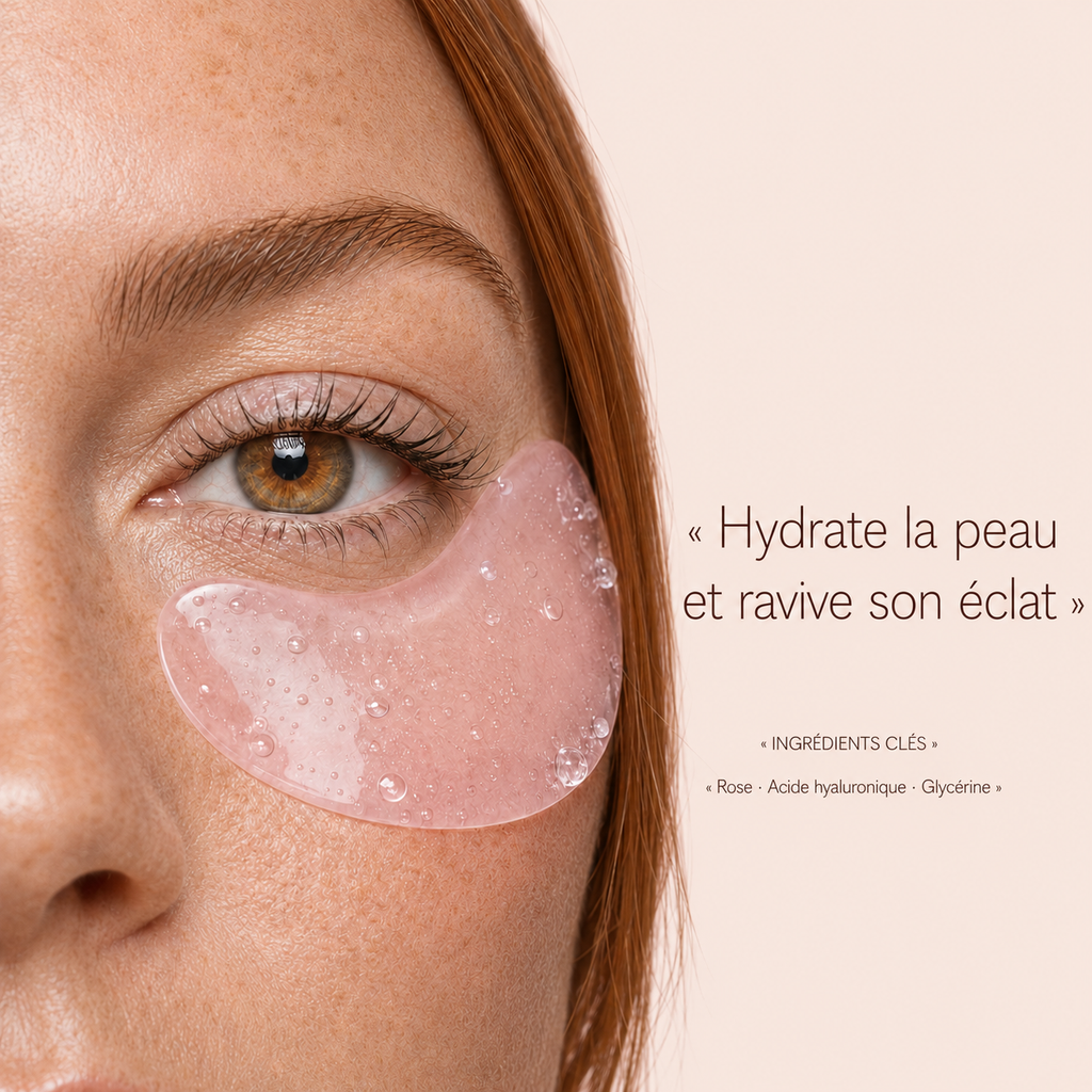 Patchs Hydrogel Contour des Yeux, Regard Reposé & Lumineux | 60 Paires
