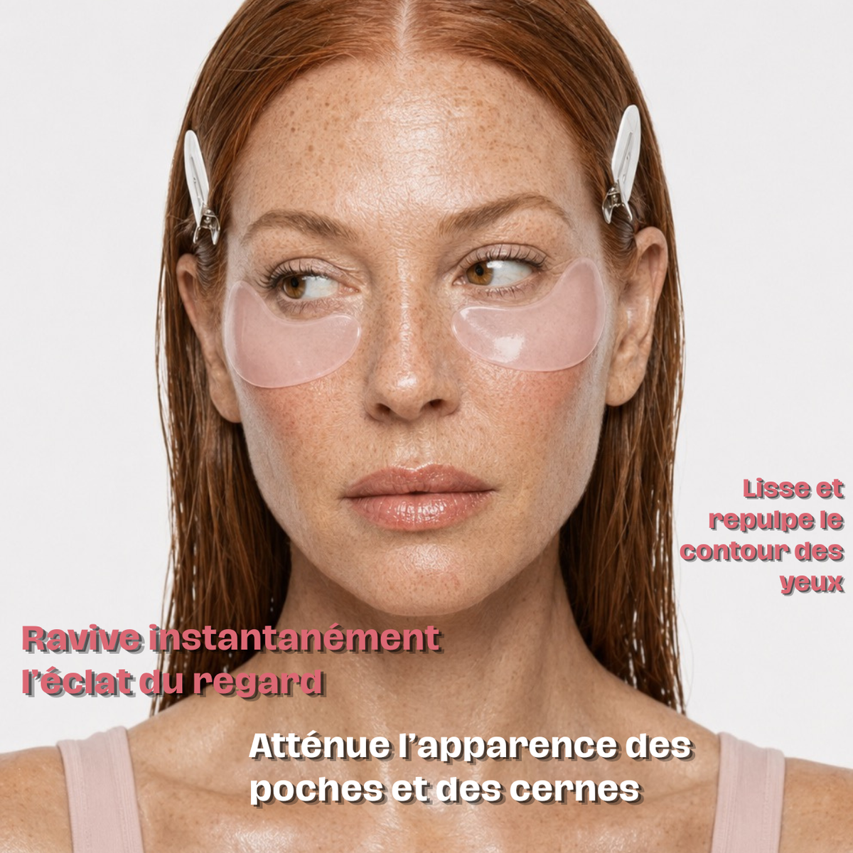 Patchs Hydrogel Contour des Yeux, Regard Reposé & Lumineux | 60 Paires